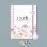 Porta Documentos Floral Maria