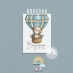 Bloco de Anotações Urso Benjamin