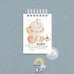 Bloco de Anotações Baby Elephant