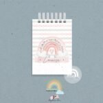 Bloco de Anotações Arco Iris