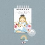 Bloco de Anotações Alice no País das Maravilhas II