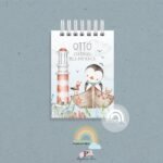 Bloco de Anotações Baby Marinheiro