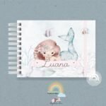 Livro do Bebê A5 Mermaid