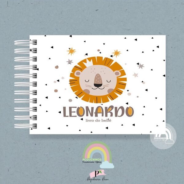 Livro do Bebê A5 Leão Léo