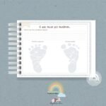 Livro do Bebê A5 Panda Arco-íris - Imagem 7
