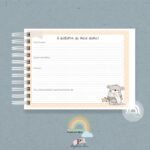 Livro do Bebê A5 Urso Soninho - Afbeelding 3