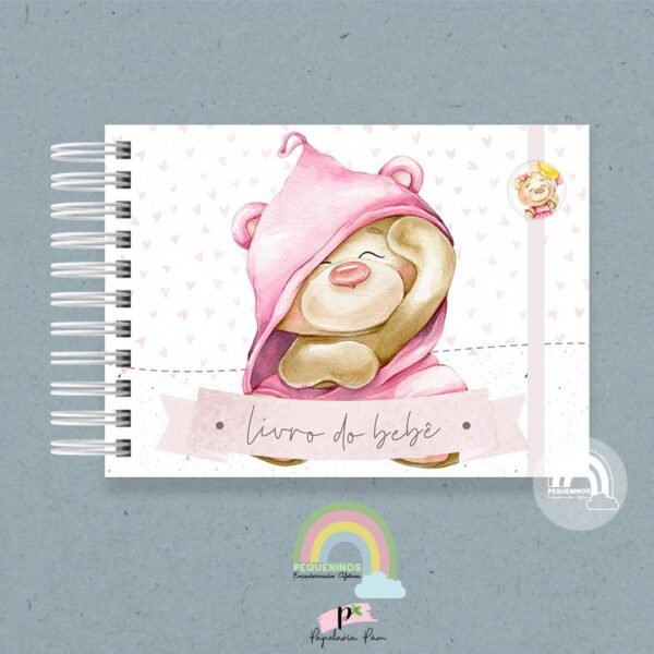 Livro do Bebê A5 Ursa Menina