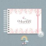 Livro do Bebê A5 Borboleta Floral - Slika 2