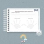 Livro do Bebê A5 Bunny Flowers - Imagem 6