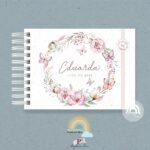 Livro do Bebê A5 Floral E Borboletas