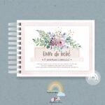 Livro do Bebê A5 Frame Folhagens Girl - Afbeelding 3