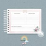 Livro do Bebê A5 Frame Folhagens Girl - Afbeelding 6