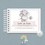Livro do Bebê A5 Baby Maria Flor – Bild 3
