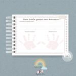 Livro do Bebê A5 Baby Maria Flor – Bild 6