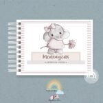 Livro do Bebê A5 Baby Maria Flor – Bild 8