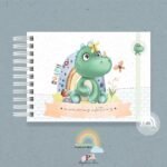 Livro do Bebê A5 Dino Baby