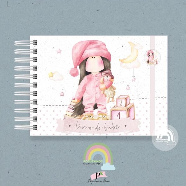 Livro do Bebê A5 Dolls Girl