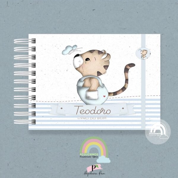Livro do Bebê A5 Tigre Baby