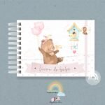 Livro do Bebê A5 Ursinha e Pássaros