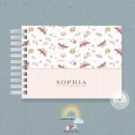 Livro do Bebê A5 Floral Sophia - Imagen 2