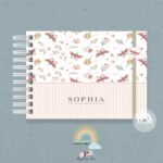 Livro do Bebê A5 Floral Sophia