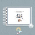 Livro do Bebê A5 Ursinho Balão Azul – Bild 8