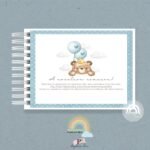 Livro do Bebê A5 Monograma Ursinho - immagine 3