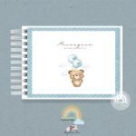 Livro do Bebê A5 Monograma Ursinho - immagine 5