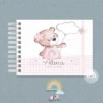 Livro do Bebê A5 Ursinha Arco-íris II