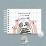 Livro do Bebê A5 Panda Aurora