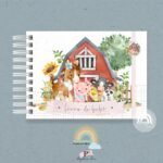Livro do Bebê A5 Fazendinha Menina