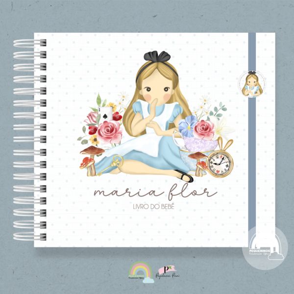 Livro do Bebê Alice no País das Maravilhas II