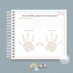 Livro do Bebê Arco Iris Boho Menino - Imagem 8