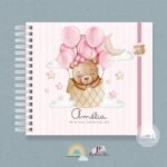 Livro do Bebê Baby Bear Pink