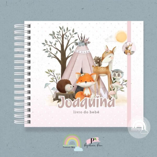 Livro do Bebê Bosque Girl