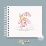 Livro do Bebê Bunny Girl Rainbow – Image 2