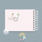 Livro Diário Cartas para o meu filho - Baby Girl Arco-Íris - Imagem 2