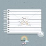 Livro Diário Cartas para o meu filho - Panda Arco-Íris