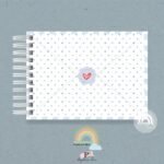 Livro Diário Cartas para o meu filho - Ursinho Baby Azul