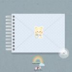 Livro Diário Cartas para o meu filho - Ursinho Pooh Menina