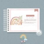 Livro Diário Cartas para o meu filho - Arco Iris Boho Menina - immagine 4