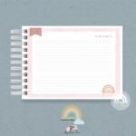 Livro Diário Cartas para o meu filho - Arco Iris Boho Menina - immagine 3
