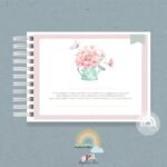 Livro Diário Cartas para o meu filho - Borboleta Floral II - immagine 4