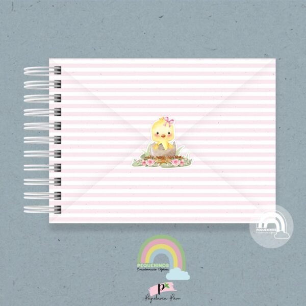 Livro Diário Cartas para o meu filho - Baby Chicks Girl