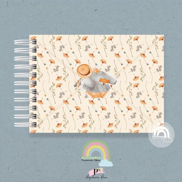 Livro Diário Cartas para o meu filho - Baby Charlotte Boho