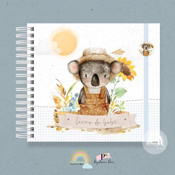 Livro do Bebê Coala Fofinho