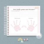 Livro do Bebê Floral Boho Rainbow – Bild 5
