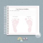 Livro do Bebê Floral Boho Rainbow – Bild 6