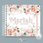 Livro do Bebê Floral Mariah