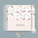 Livro do Bebê Floral Sophia